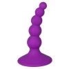 New 👏 Bondara Purple Silicone Beaded Butt Plug ? 4 Inch 🔔