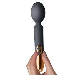 Promo 🤩 Rocks-Off Oriel Black 10 Function Rechargeable Wand Vibrator 😍 -Strapon dildo Store unnamed file 306