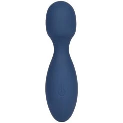 Coupon 🧨 Bondara Love Strike Navy Silicone 10 Function Mini Wand Vibrator 🛒