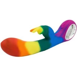 Wholesale ⌛ Bondara Pride Rainbow Silicone 10 Function Luxury Rabbit Vibrator 💯 -Strapon dildo Store unnamed file 428