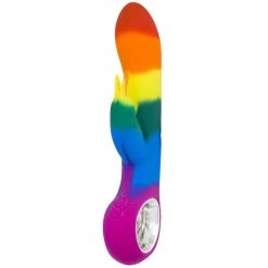 Wholesale ⌛ Bondara Pride Rainbow Silicone 10 Function Luxury Rabbit Vibrator 💯 -Strapon dildo Store unnamed file 429