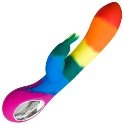 Wholesale ⌛ Bondara Pride Rainbow Silicone 10 Function Luxury Rabbit Vibrator 💯 -Strapon dildo Store unnamed file 430