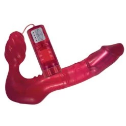 Promo 😍 Bondara Red Hot Remote Vibrating Strapless Strap-On - 10 Inch 🥰