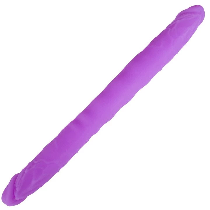 Promo 🌟 Bondara Pink Or Purple Silicone Double Dildo - 12 Inch 🔥 4 Promo 🌟 Bondara Pink Or Purple Silicone Double Dildo - 12 Inch 🔥 - Image 4