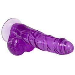 Deals 🎉 Bondara Crystal Clear Purple Suction Cup Ballsy Dildo ? 8 Inch 🔥 -Strapon dildo Store unnamed file 548