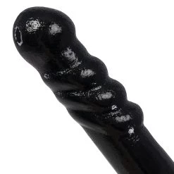 Best Pirce 🎉 Bondara Black Textured Double Sided Dildo - 10 Inch ✨ -Strapon dildo Store unnamed file 558