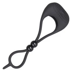 Promo ❤️ Bondara Ringmaster Black Silicone Vibrating Cock Ring ✔️