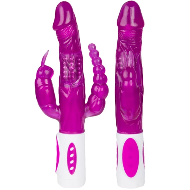 Coupon 🎁 Bondara&Sex The Triple Treat Purple 3-Way Rabbit Vibrator ✨ 1 Coupon 🎁 Bondara&Sex The Triple Treat Purple 3-Way Rabbit Vibrator ✨
