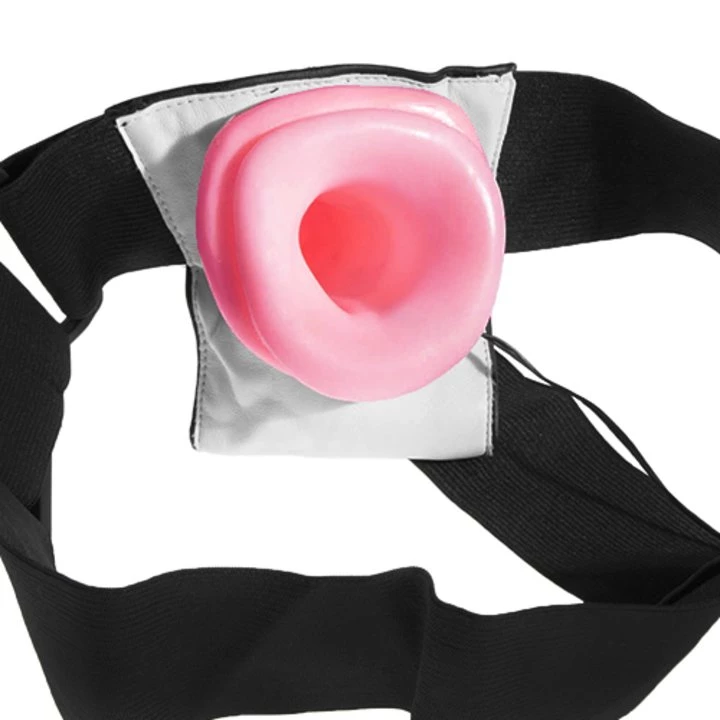 Flash Sale โจ Bondara&Sex Pink Passion Unisex Hollow Strap-On Vibrator - 7 Inch ๐ 3 Flash Sale โจ Bondara&Sex Pink Passion Unisex Hollow Strap-On Vibrator - 7 Inch ๐ - Image 3