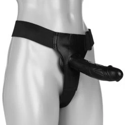 Strapon dildo Store 29 Best reviews of ๐ Bondara&Sex Stiff Competition Black Unisex Hollow Strap-On - 6 Inch ๐